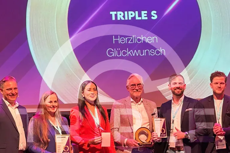Triple S: Vorreiter in Mitarbeiterorientierung – Ausgezeichnet mit dem CCV Award!